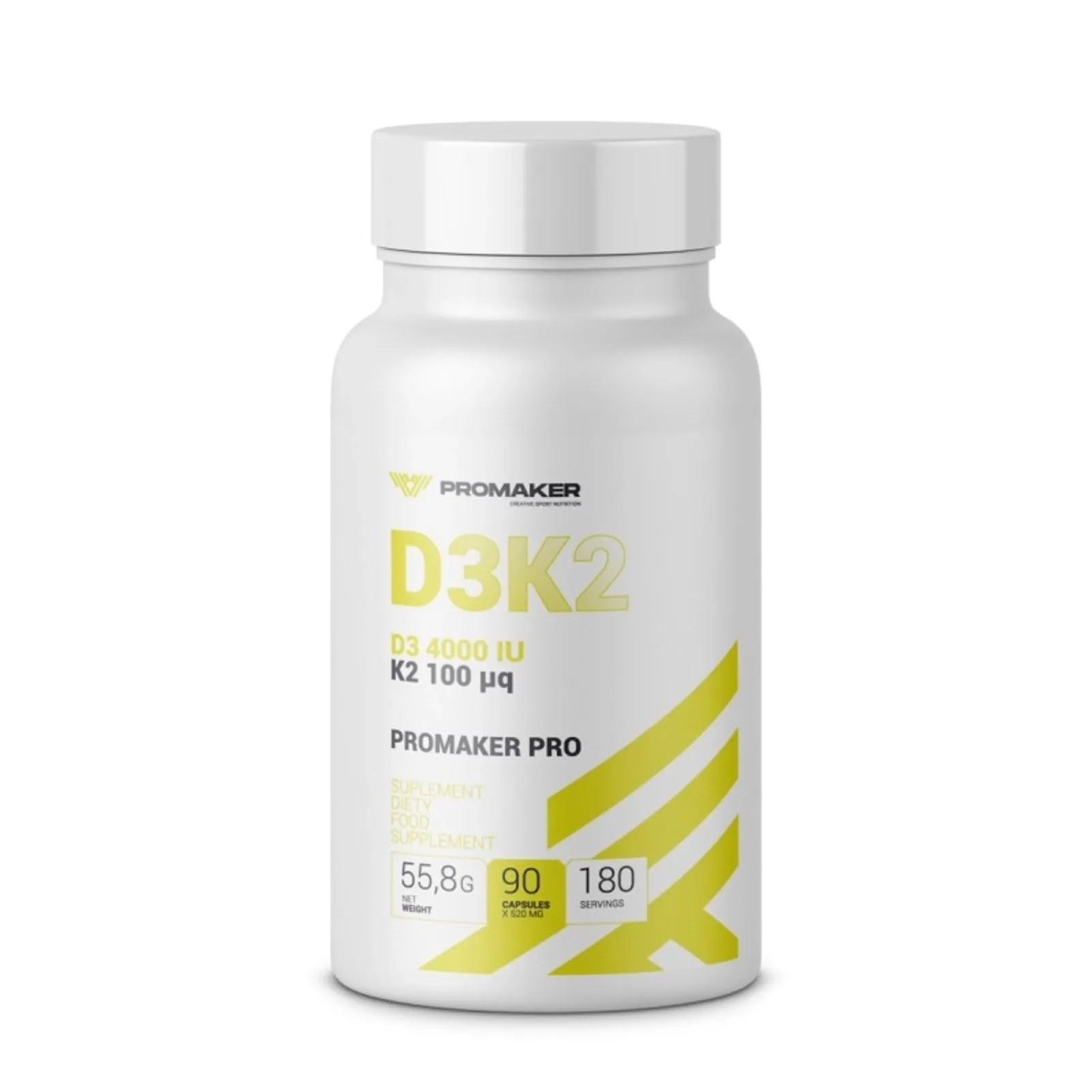 PROMAKER VIT D3+K2 90 caps